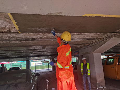 聚合物砂漿修復(fù)施工11