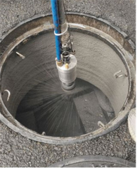 井室噴涂砂漿修復(fù)施工1A